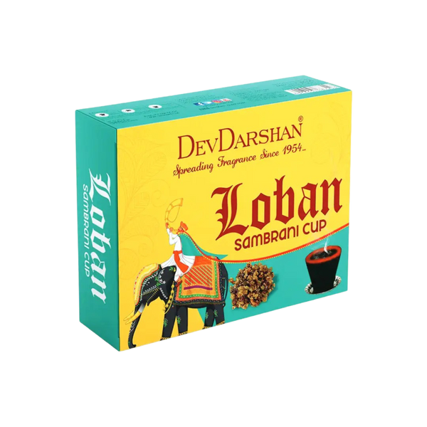 Loban Sambrani Havan Cups (12 Cups)