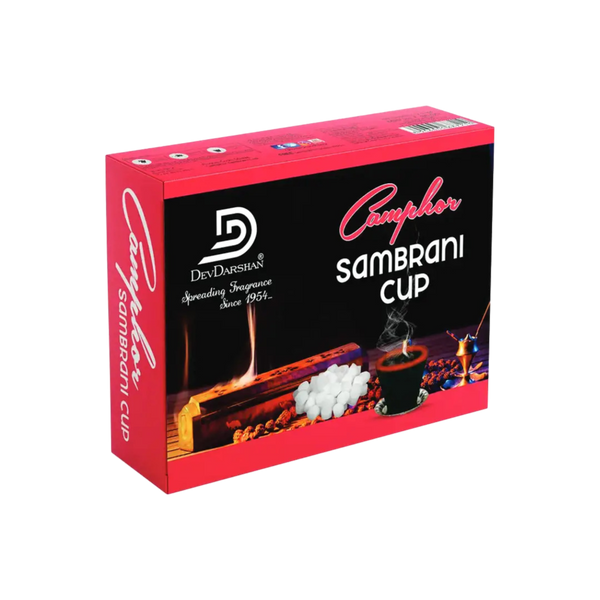 Camphor Sambrani Havan Cups (12 Cups)