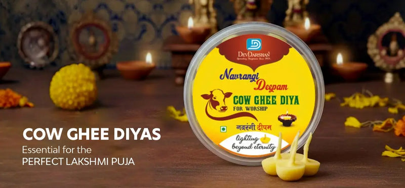 Why Cow Ghee Diyas are Essential for the Perfect Lakshmi Puja