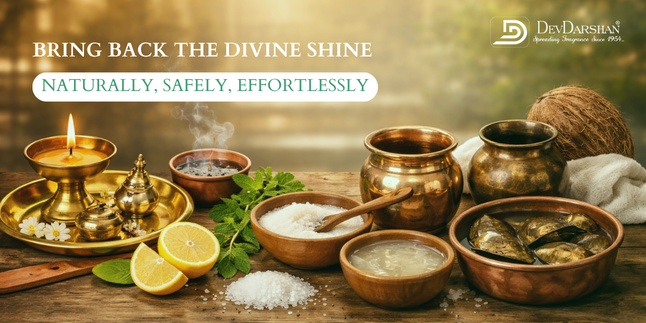 Easy Methods to Clean Brass and Copper Puja Utensils Without Chemicals