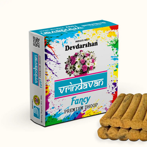 Fancy Vrindavan Premium Wet Dhoop Sticks (20 Sticks) 2