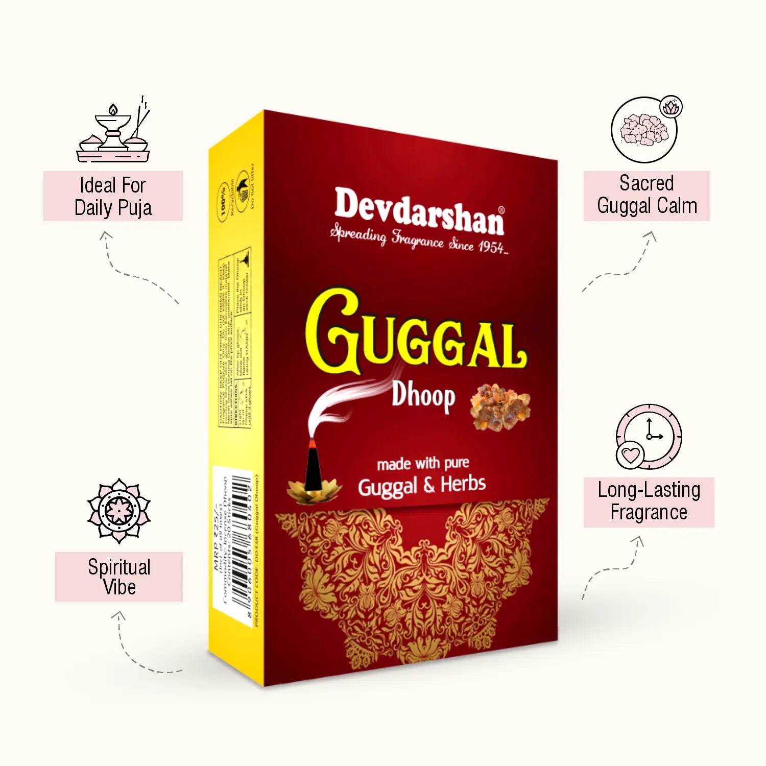 Guggal Wet Dhoop Sticks (20 Sticks) 3