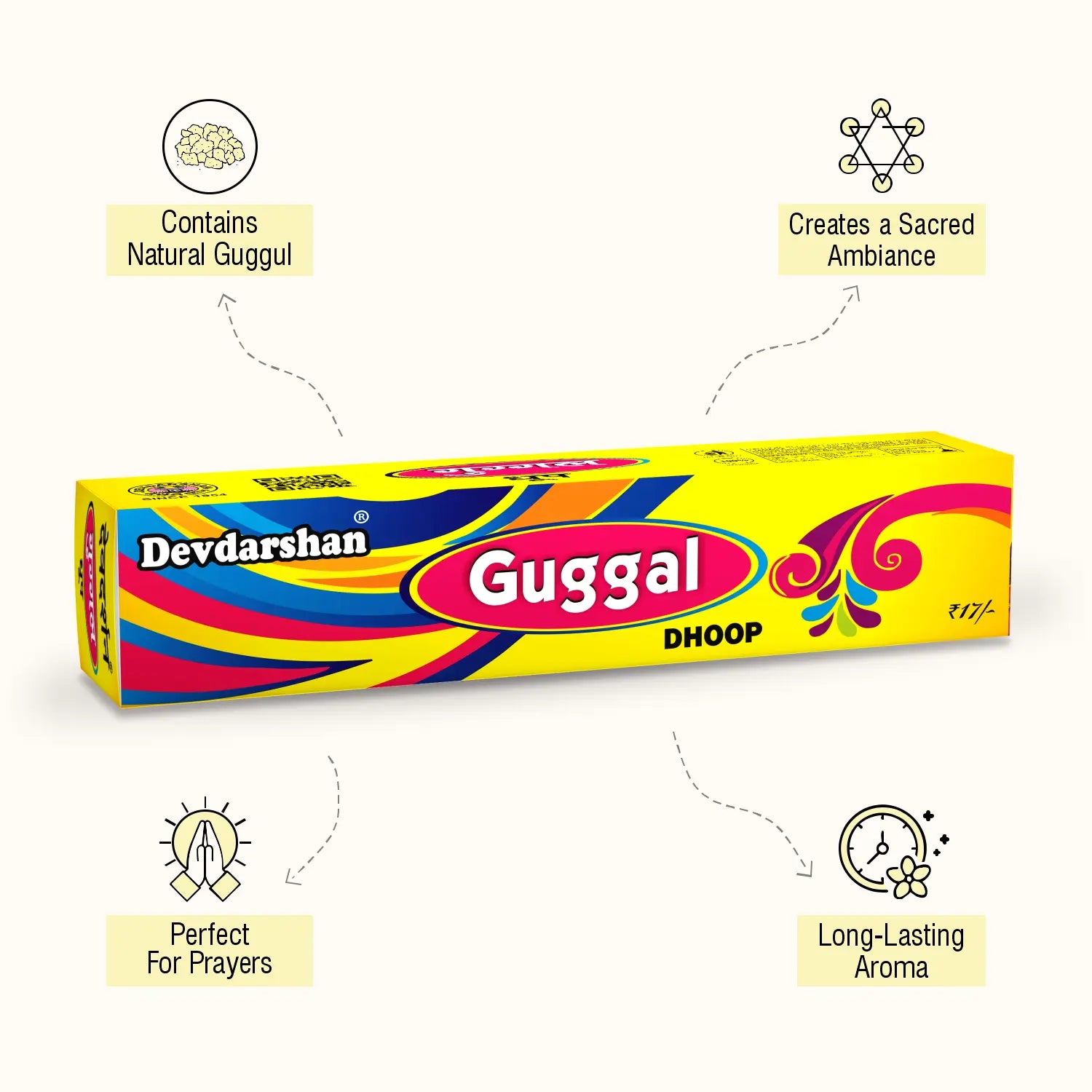 Guggal Wet Dhoop Roll (30g) 3