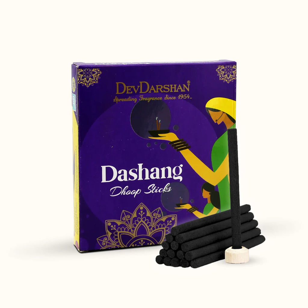 Premium Dashang Bambooless Dry Dhoop Sticks - Luxury Aroma