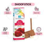 Aura Rose Dry Dhoop Sticks (10 Sticks)