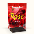 Rose Wet Dhoop Sticks Pouch (20 Sticks)