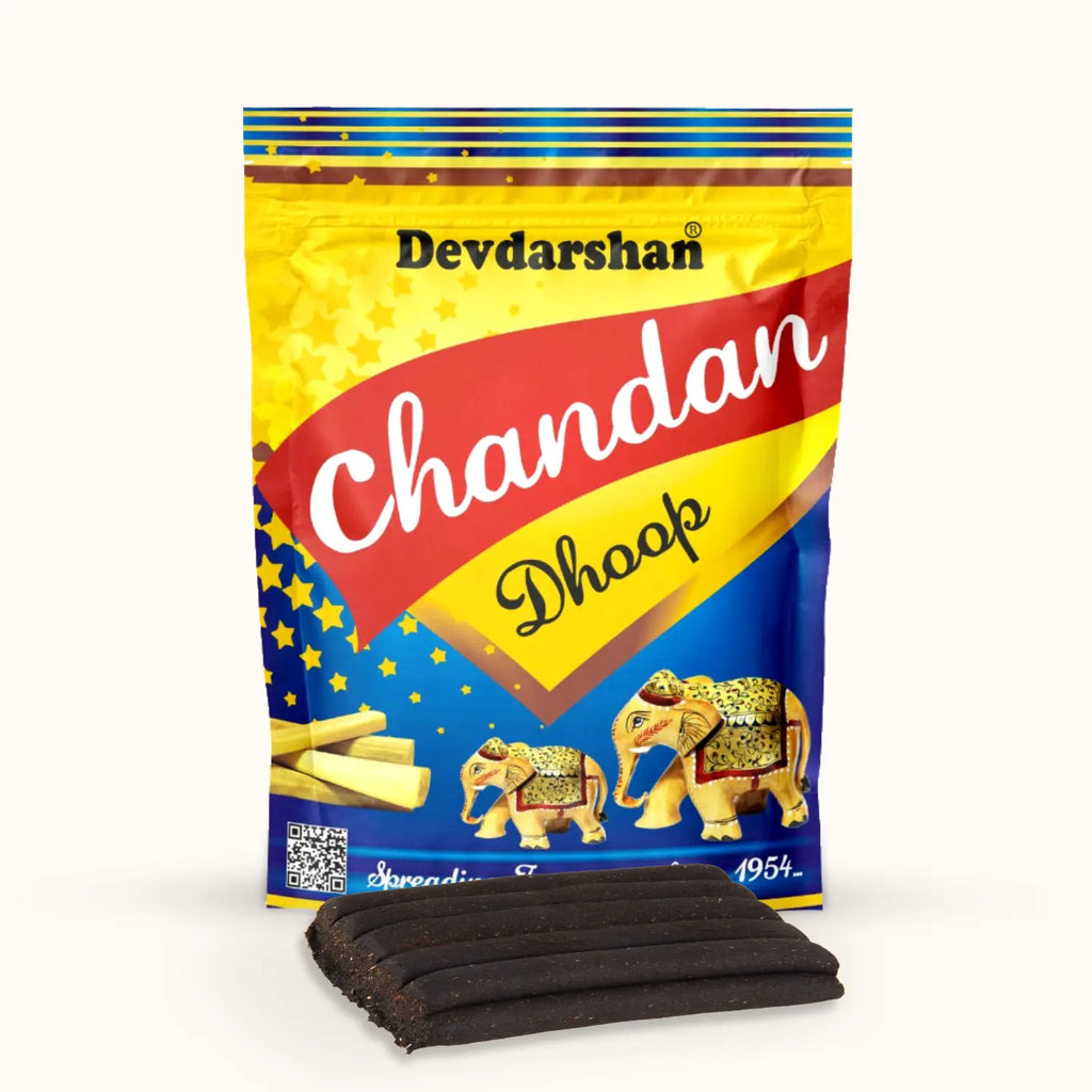 Chandan Wet Dhoop Sticks Pouch (20 Sticks) 2