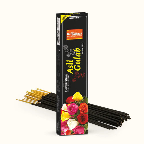 Asli Gulab Incense Sticks (100g)