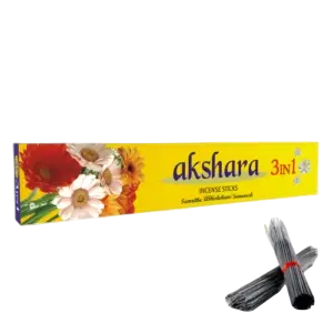 Akshara 3 in 1 Incense (15 Sticks)