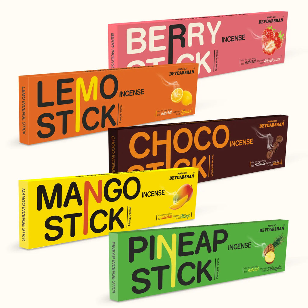 Shop Fruit and Chocolate Incense Combo for Home Fragrance