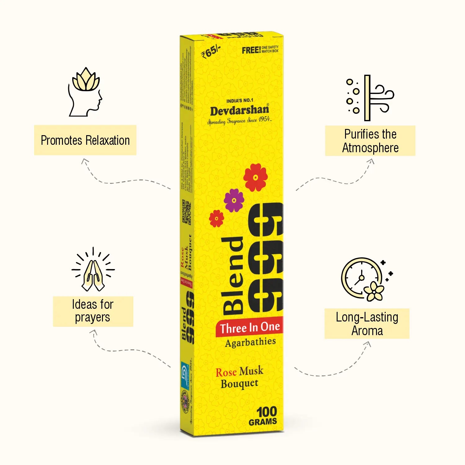 Blend 999 Incense Sticks (100g)