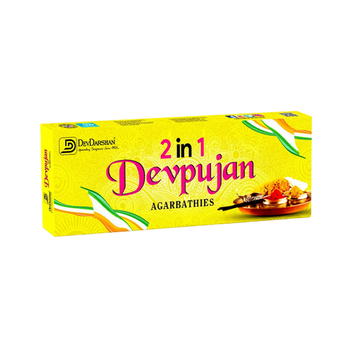 Devpujan 2 in 1 Incense Sticks (25g)