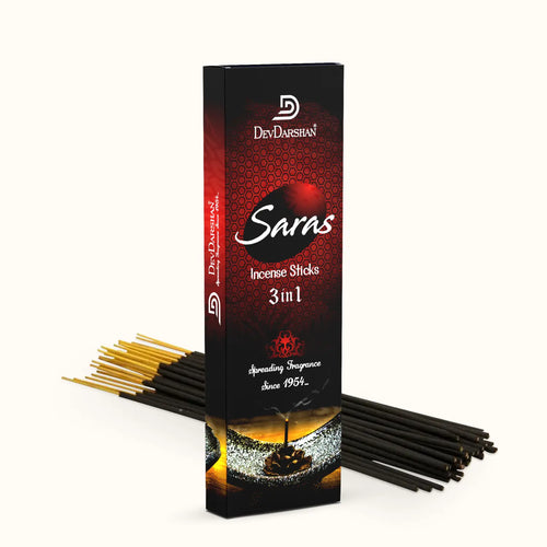 Saras 3 in 1 Incense Sticks (40g)