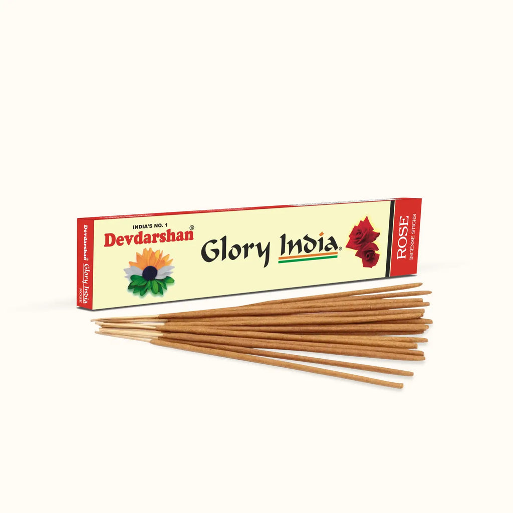 Rose Glory India Incense Sticks (15 Sticks) 2