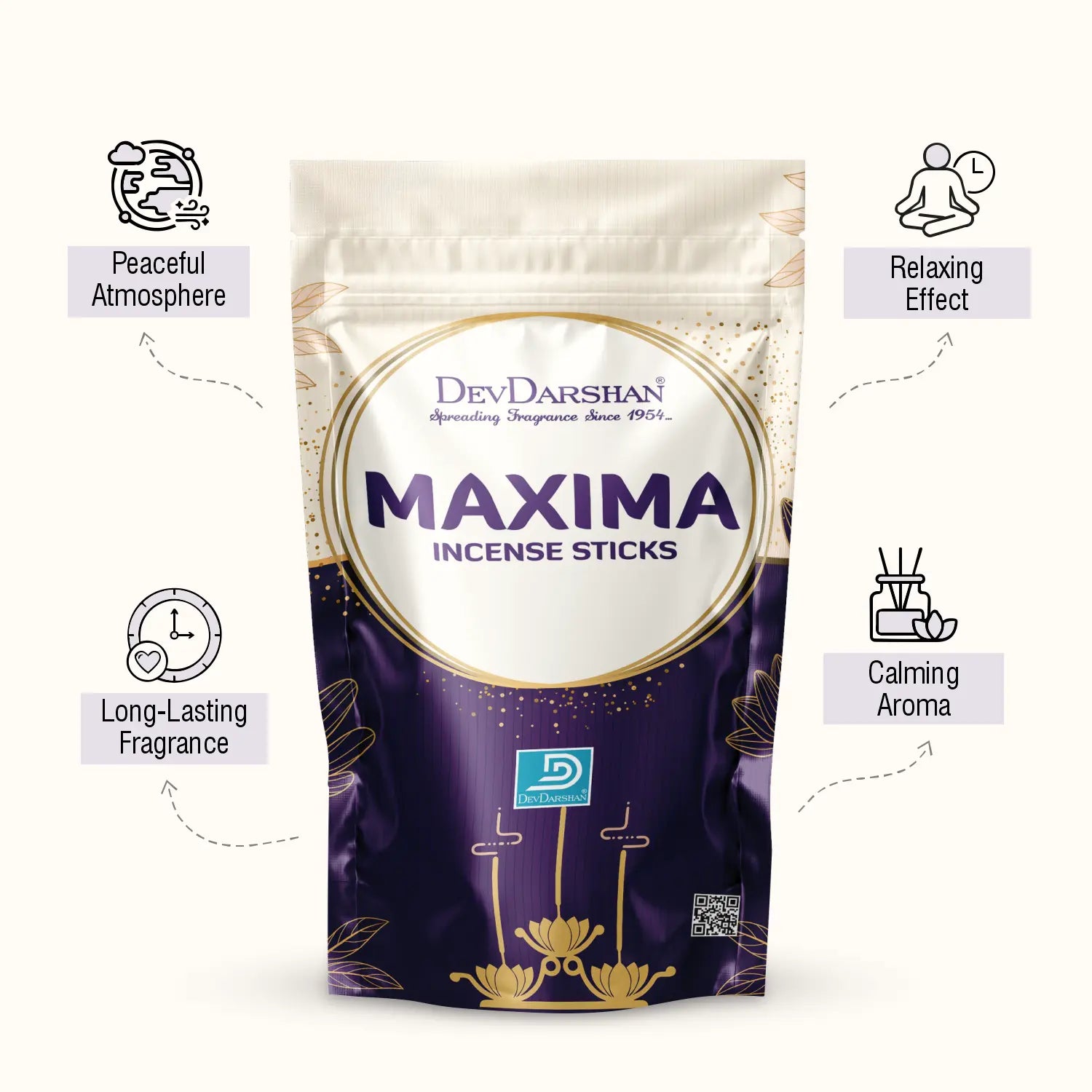 Maxima Incense Sticks Pouch (130g) 3