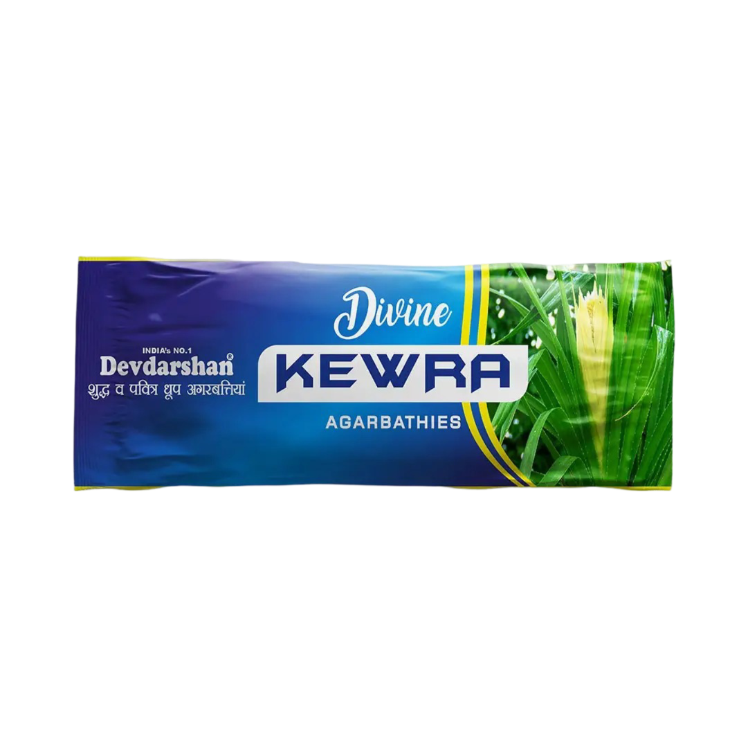 Divine Kewra Incense Sticks Pouch (18g)