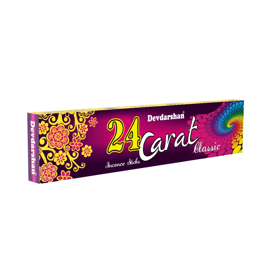 24 Carat Classic Incense Sticks – Premium Ritual Aroma