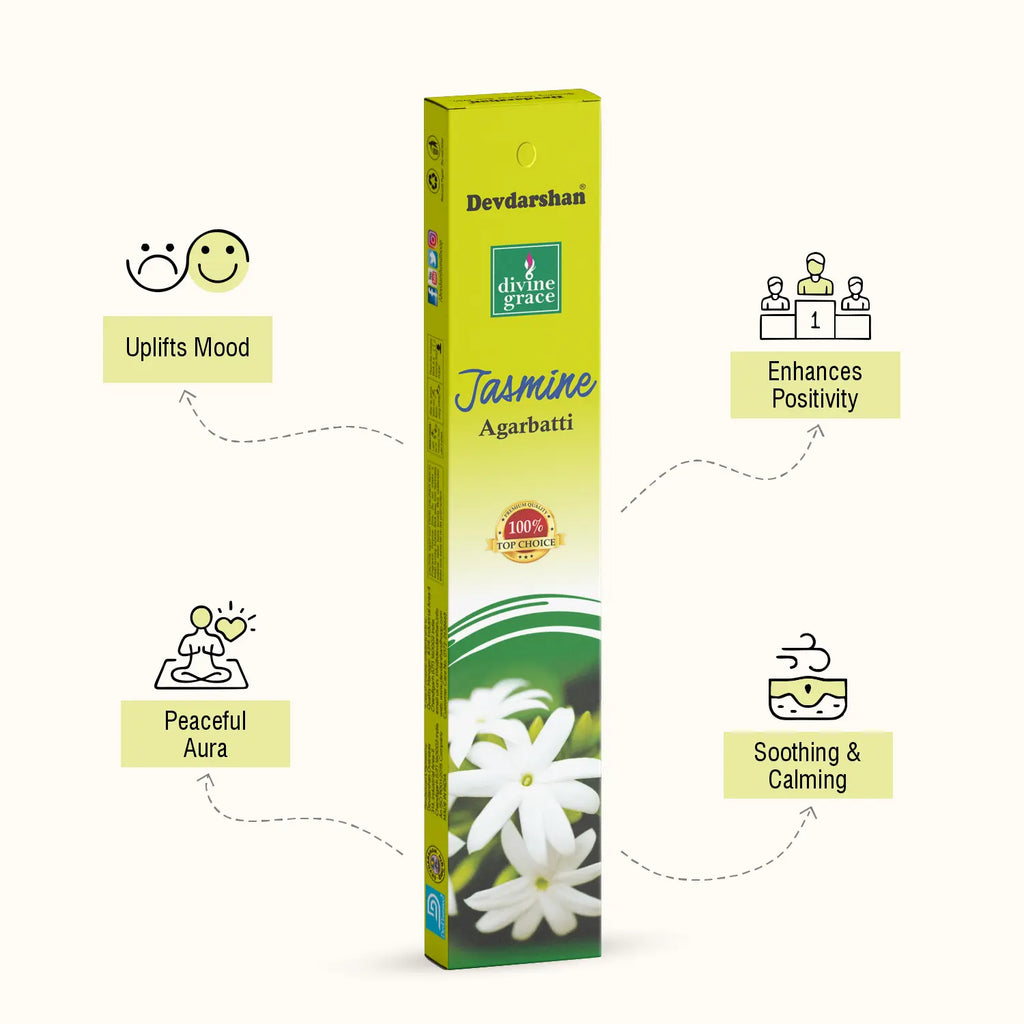 Jasmine Divine Grace Incense Sticks (15g) 3