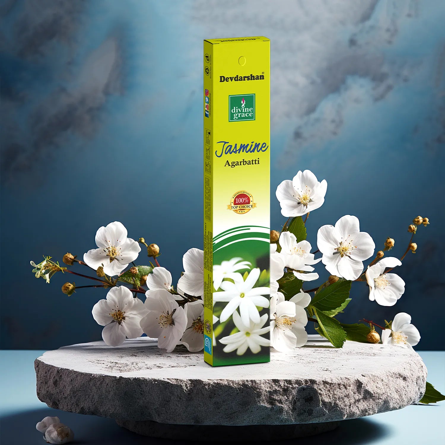 Jasmine Divine Grace Incense Sticks (15g) 4