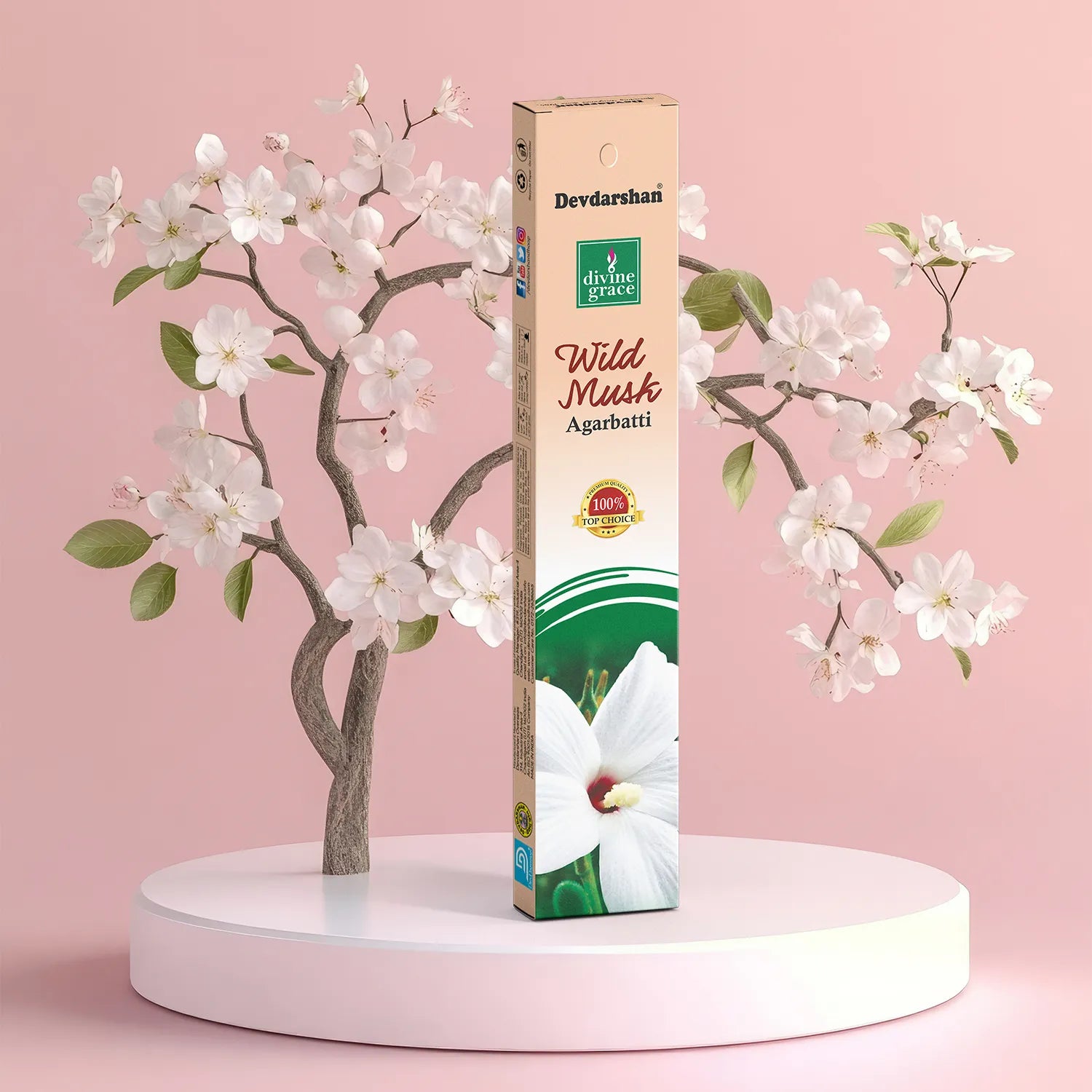 Wild Musk Divine Grace Incense Sticks (15g) 4