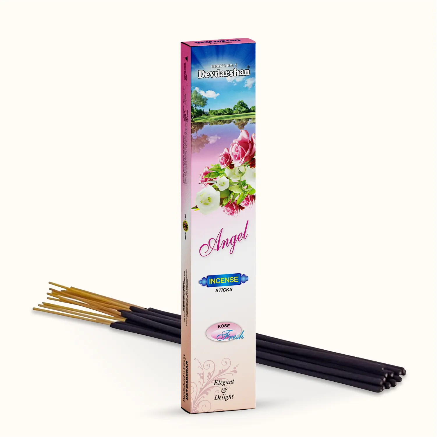 Shop Rose Angel Incense Sticks – Long-Lasting Floral Aroma