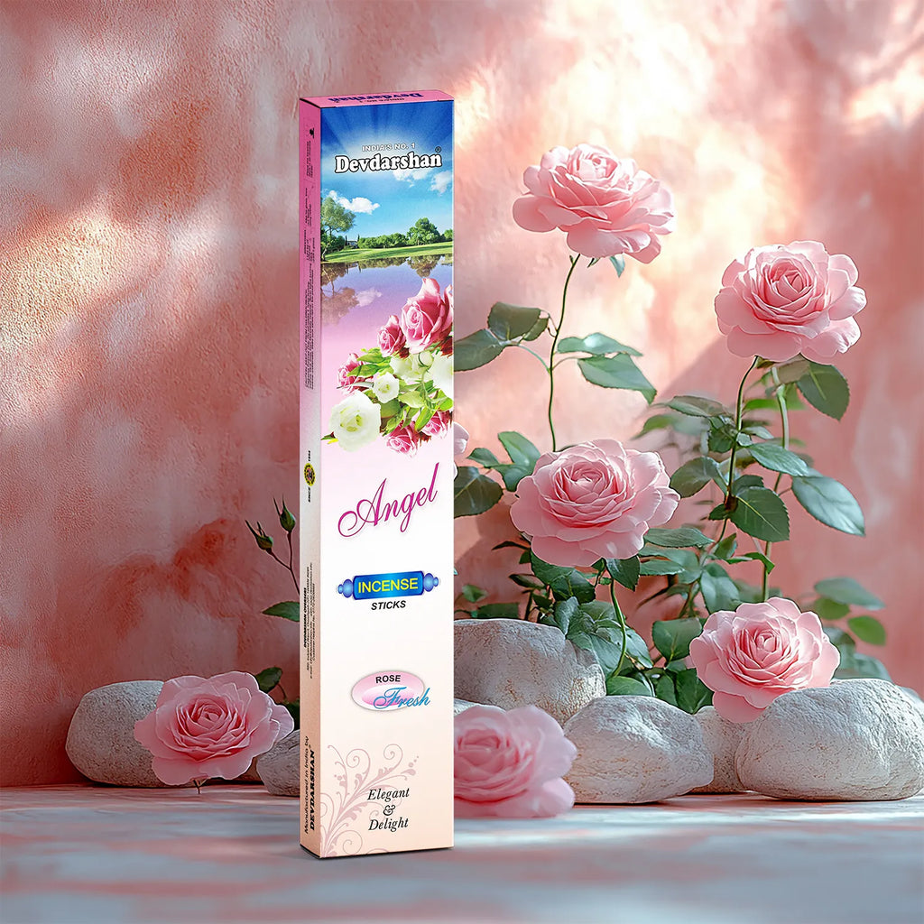 Rose Angel Incense Sticks (20g) 4