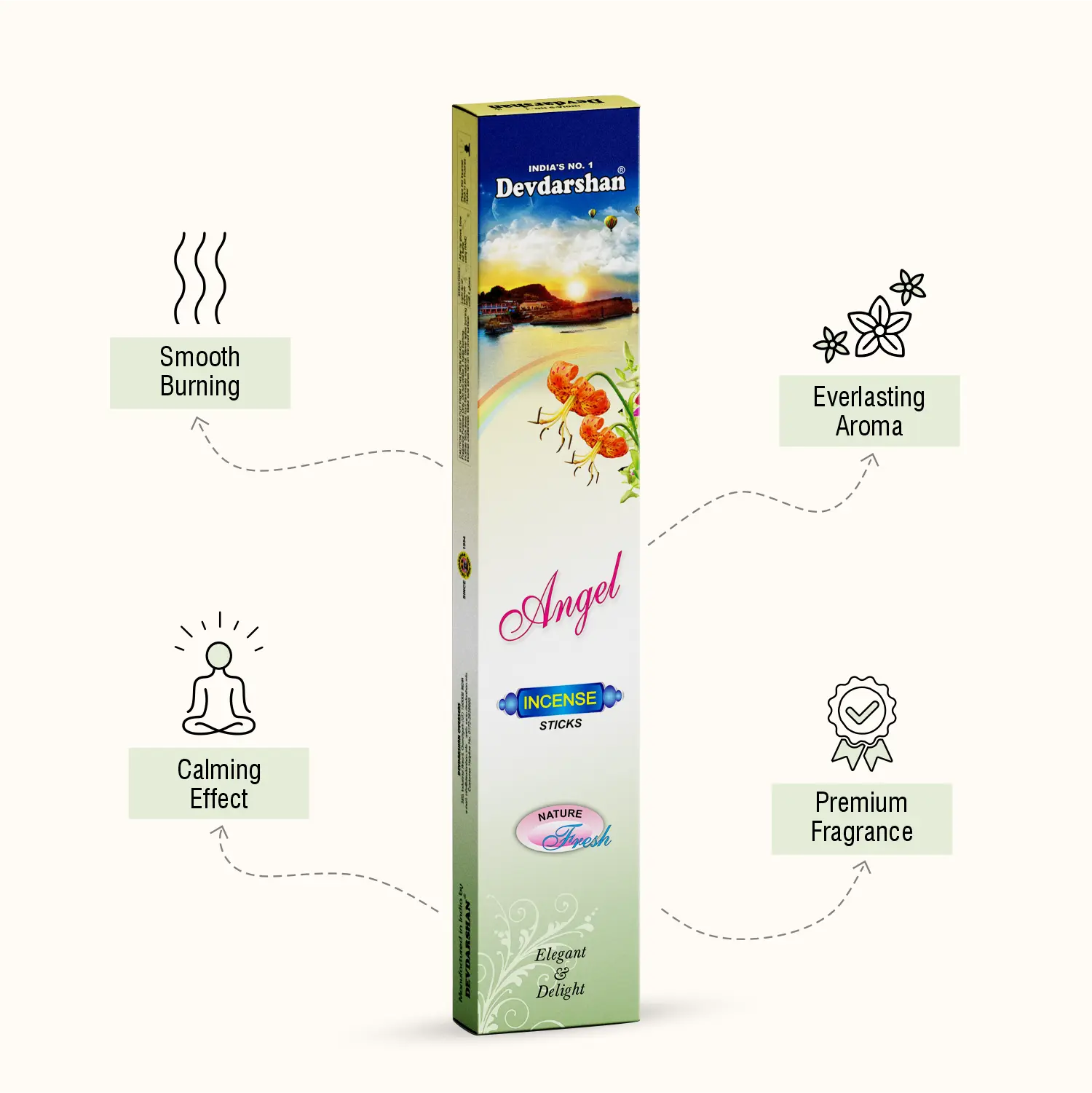 Nature Angel Incense Sticks (20g)