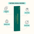Patchouli Royale Natural Masala Incense Sticks (50g)