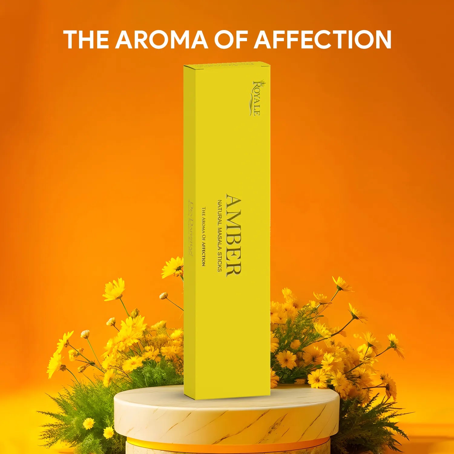 Amber Natrual Masala Incense Sticks (50g) 4