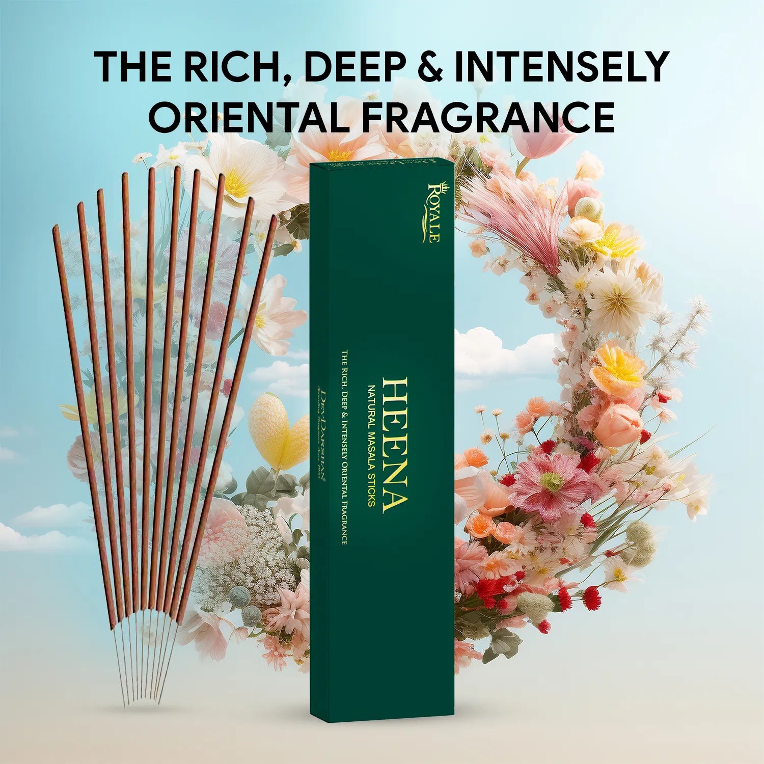 Heena Natrual Masala Incense Sticks (50g) 4