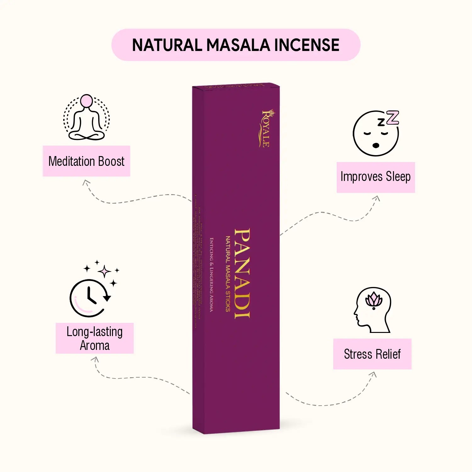 Panadi Natrual Masala Incense Sticks (50g) 3