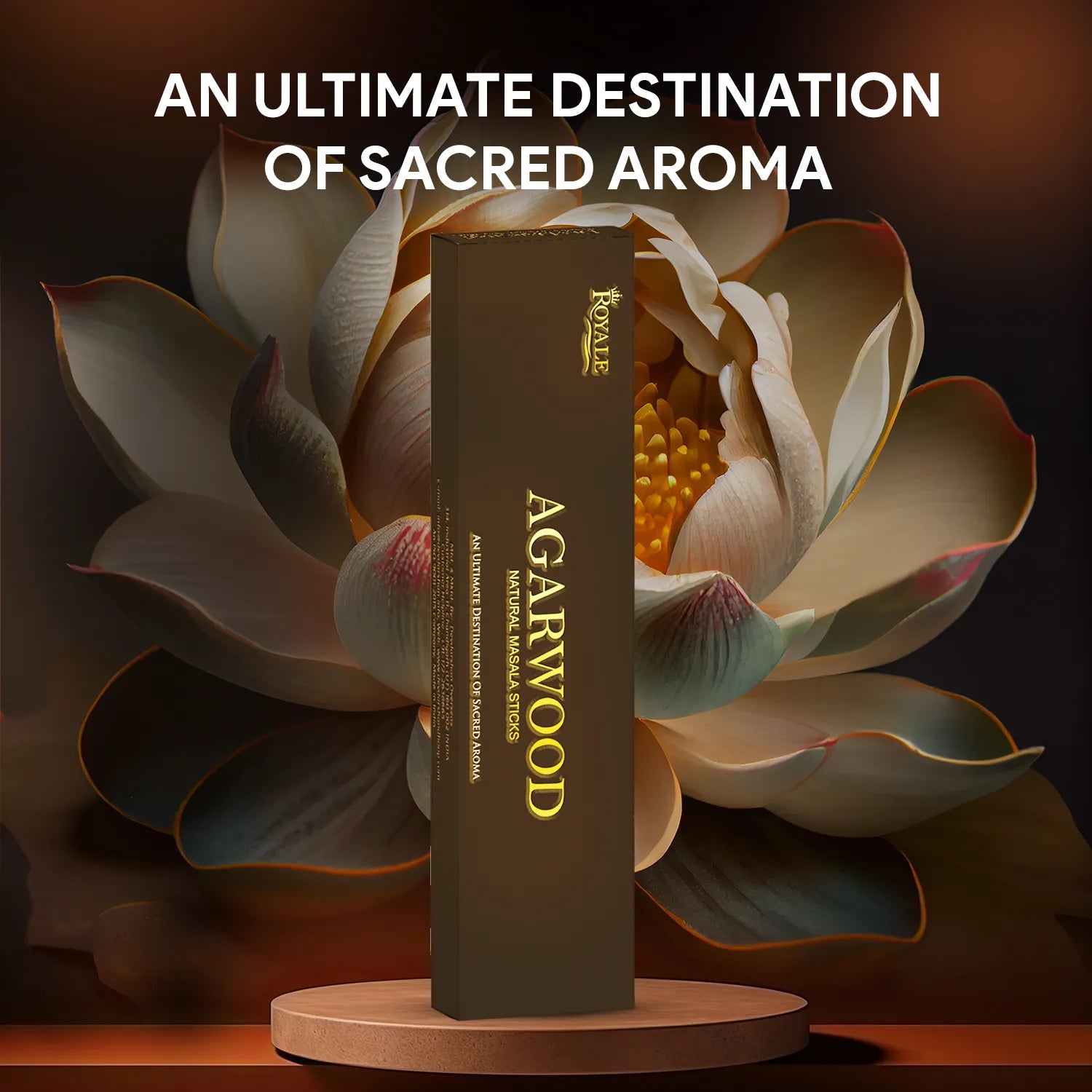 Agarwood Natrual Masala Incense Sticks (50g) 4