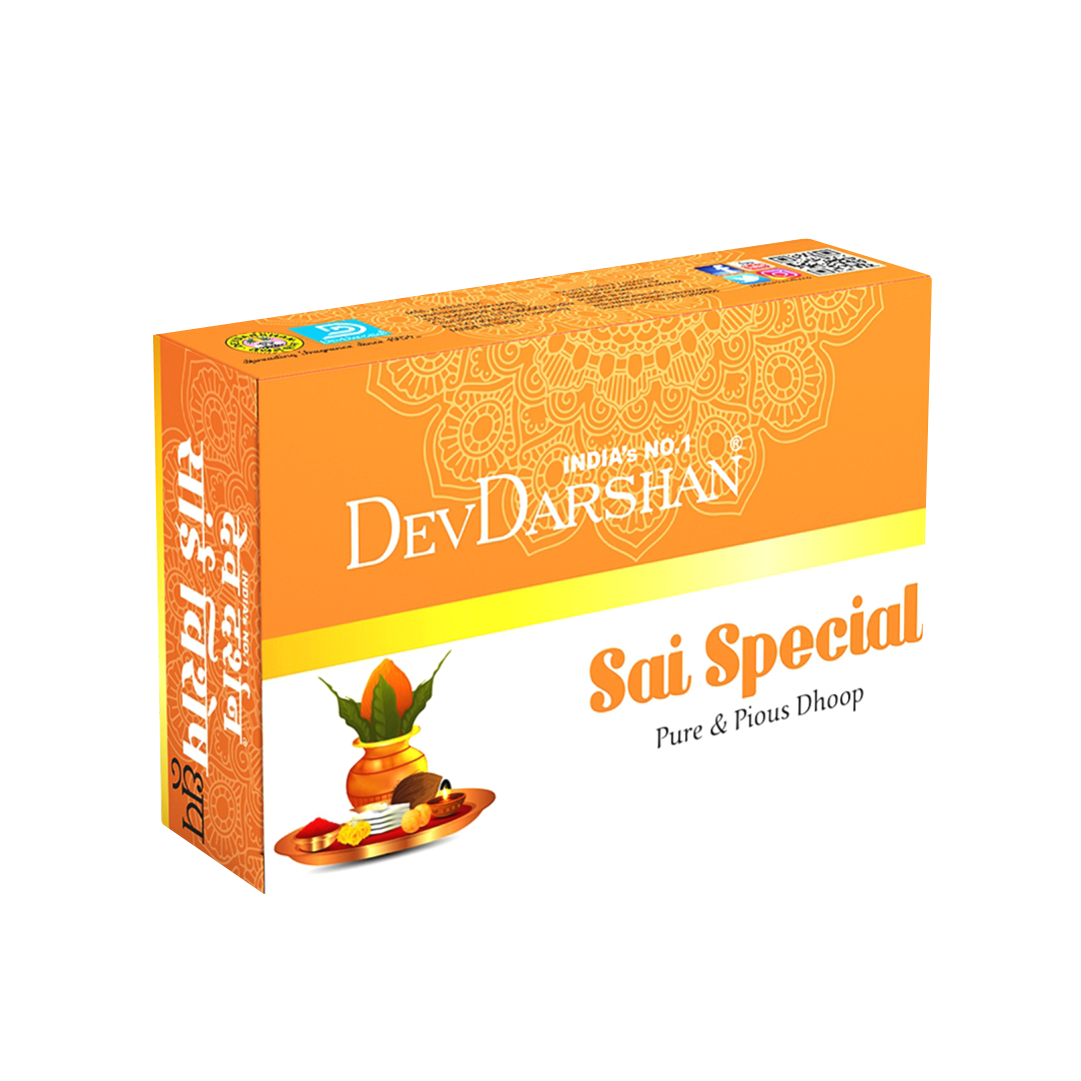 Buy Sai Special Wet Dhoop Sticks for Puja - Pure & Pious Dhoop