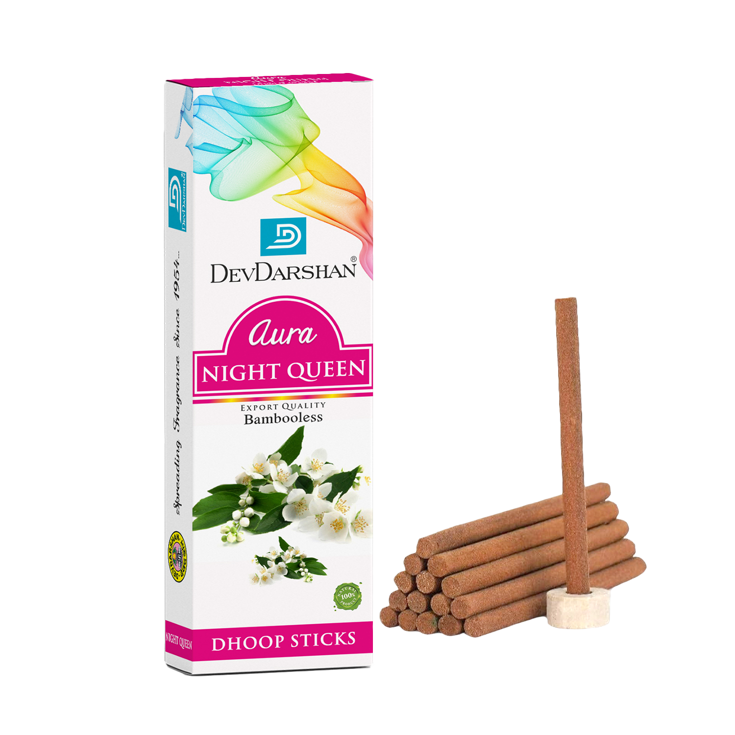 Shop Night Queen Dhoop Sticks - Long-Lasting Floral Scent