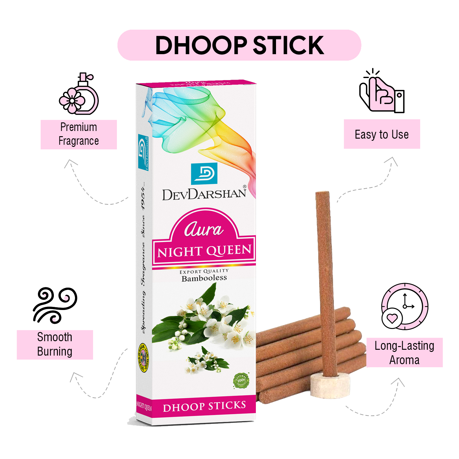 Aura-Dry-Dhoop-Sticks-(10-Sticks)-Night-Queen-2