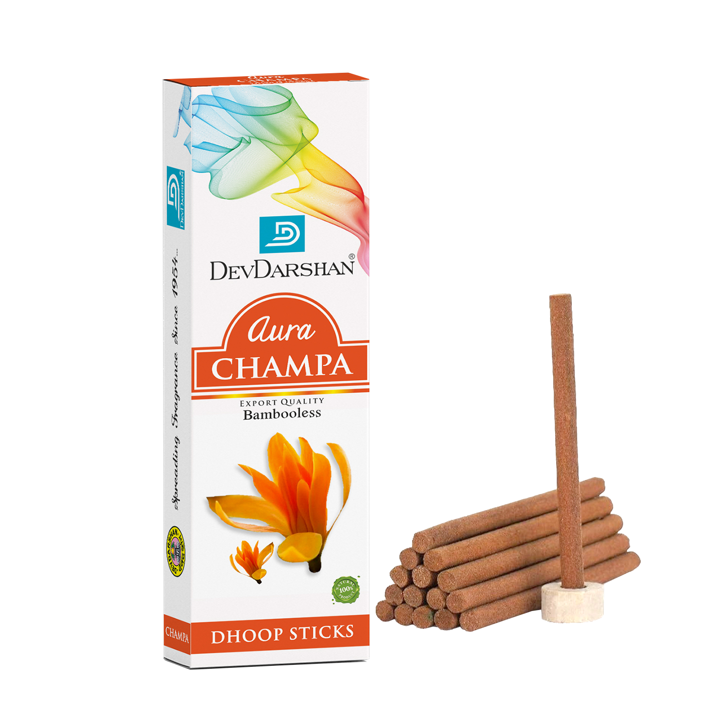 Shop Aura Champa Dry Dhoop Sticks - Rich Aromatic Appeal
