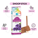 Aura Lavender Dry Dhoop Sticks (10 Sticks)