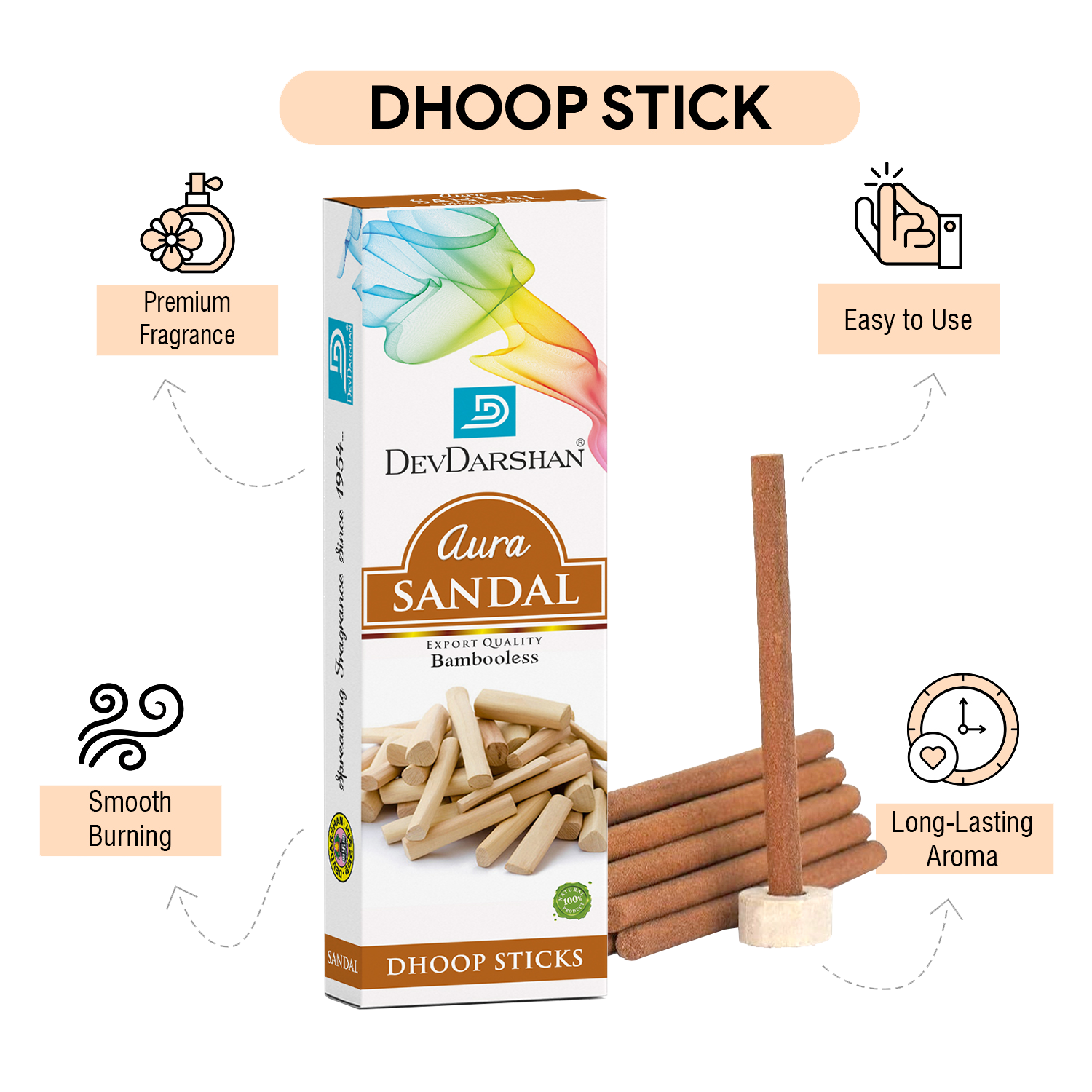 Aura Dry Dhoop Sticks Sandal