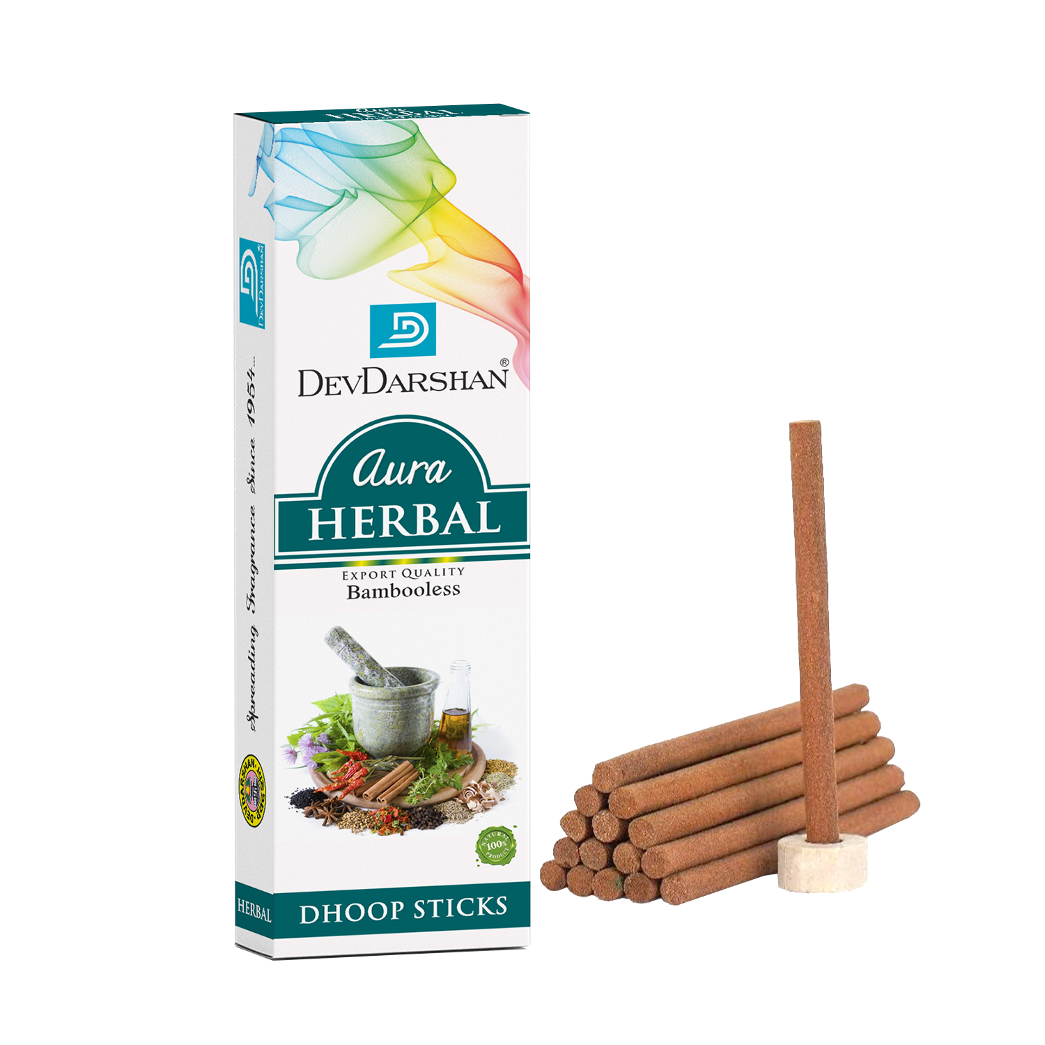 Premium Aura Herbal Dry Dhoop Sticks - Natural Aroma