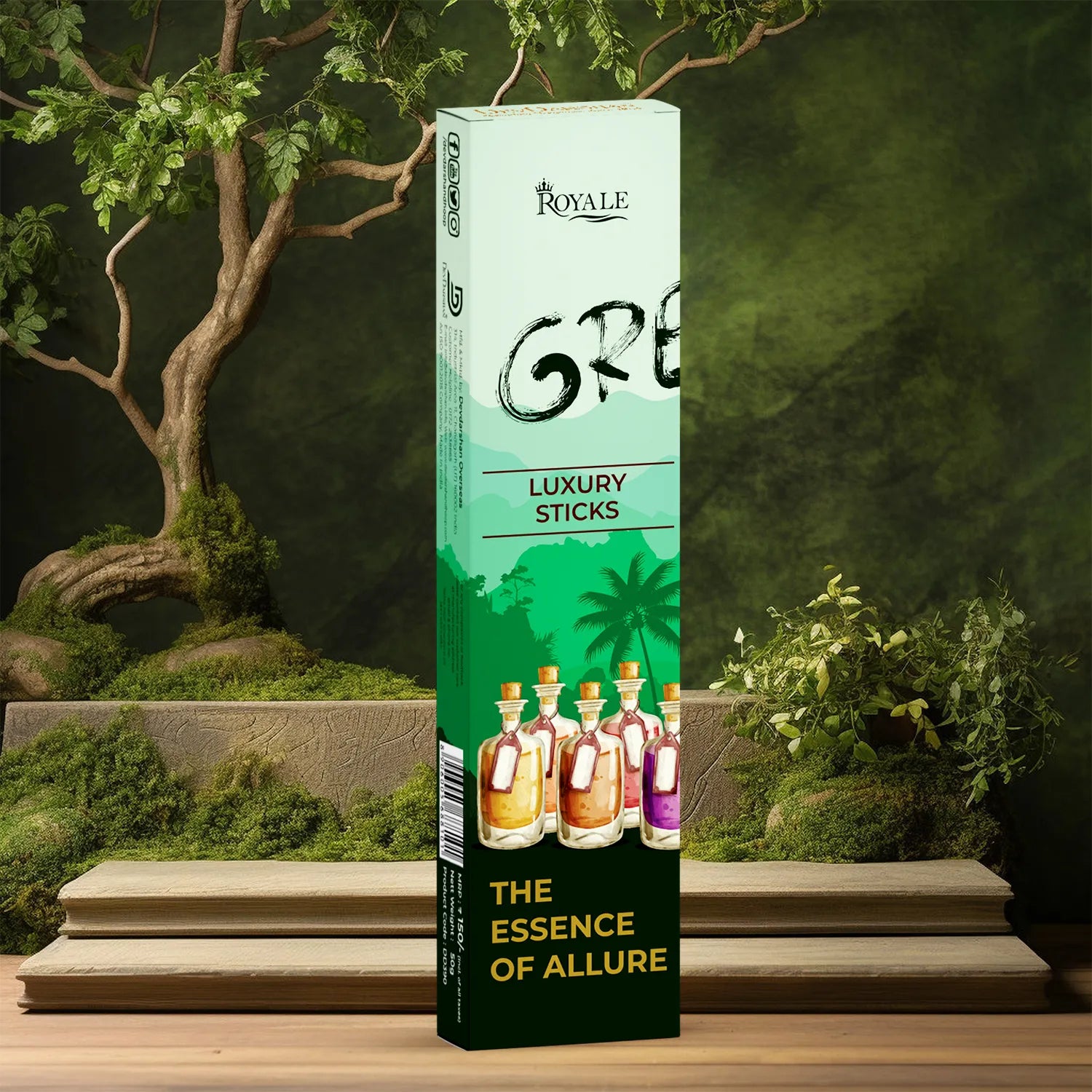 Green Woods Royale Luxury Incense Sticsk (50g) 5