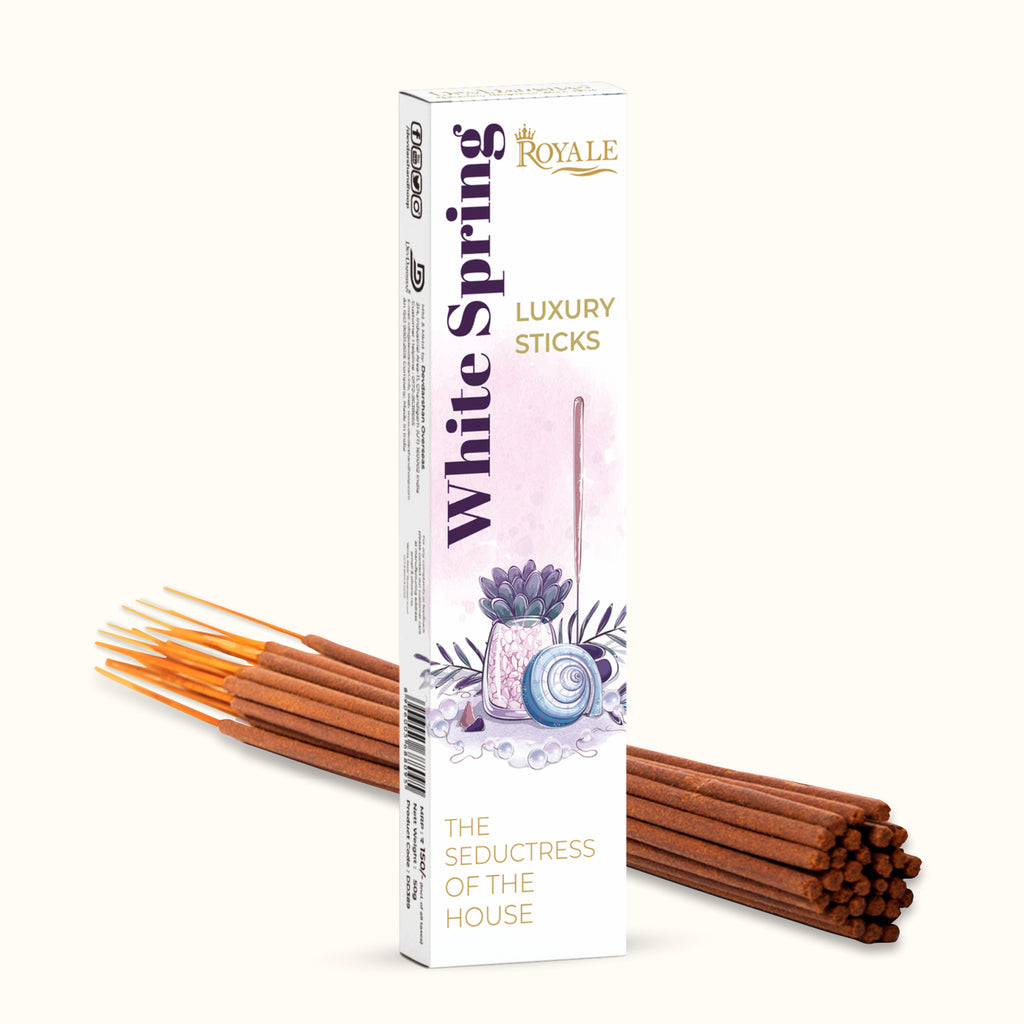 Buy White Spring Royale Luxury Incense Sticks - Premium Aroma
