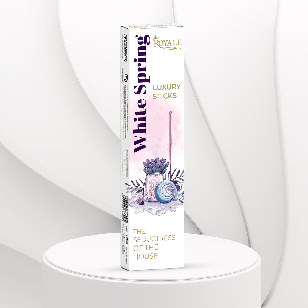 White Spring Royale Luxury Incense Sticsk (50g) 5