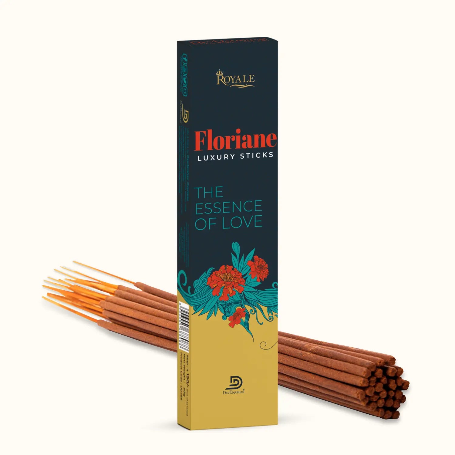 Buy Floriane Royale Incense Sticks – Luxury Floral Fragrance