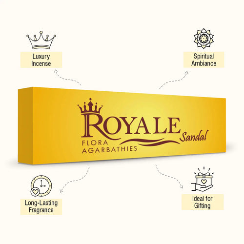 Sandal Royale Flora Incense Sticks (250g)