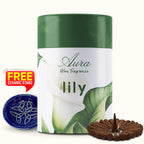Aura Lily Dhoop Cone Tube Pack (150g)