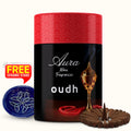 Aura Oudh Dhoop Cone Tube Pack (150g)