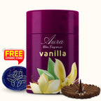 Aura Vanilla Dhoop Cone Tube Pack (150g)