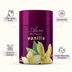 Aura Vanilla Dhoop Cone Tube Pack (150g)