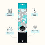 Aura Turquoise Amber Incense Sticks Sleeve Pack (25 Sticks)