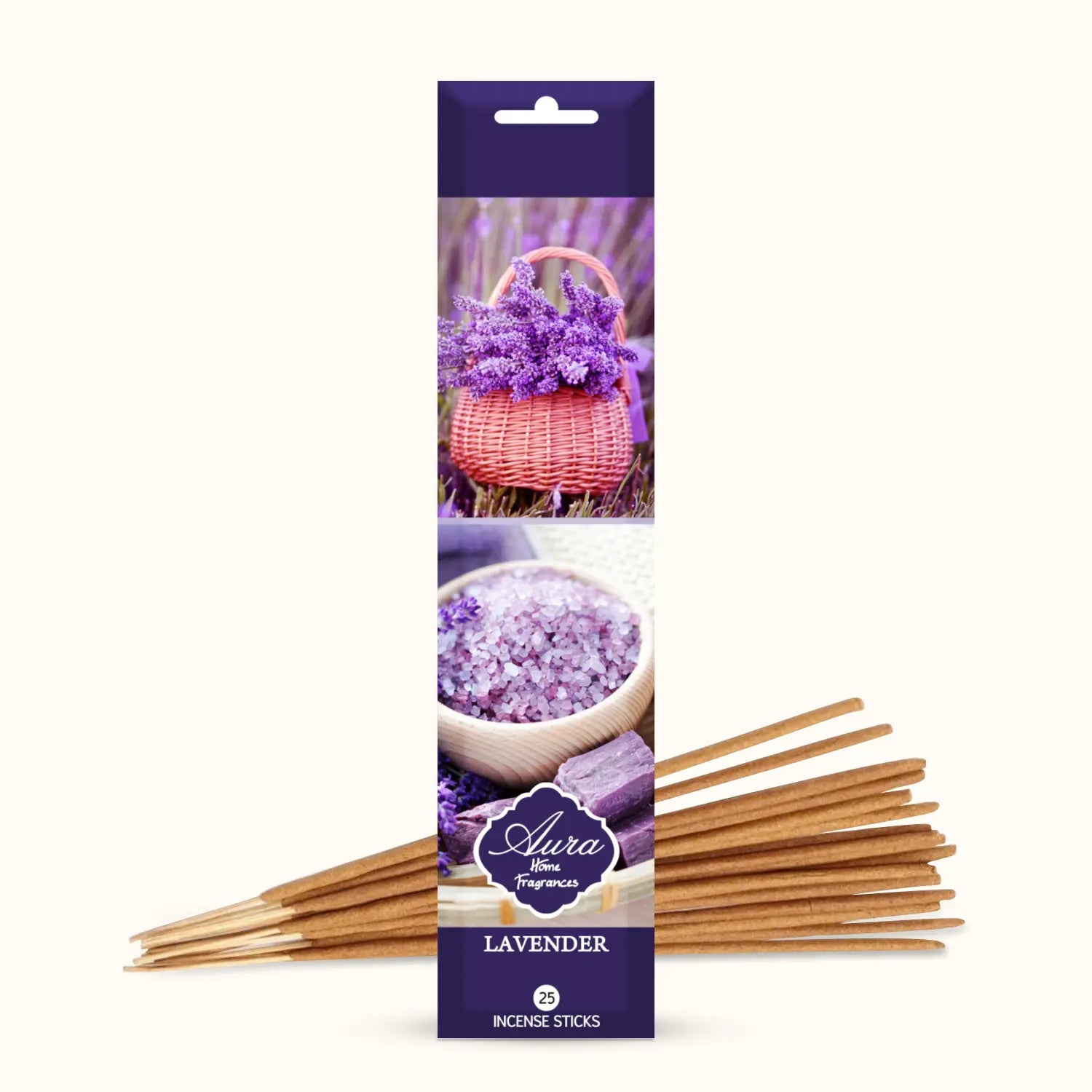 Buy Aura Lavender Incense Sticks – Everyday Calm Aroma